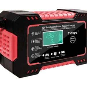 12V Car Intelligent Pulse Repair Battery Charger with LCD Screen Display