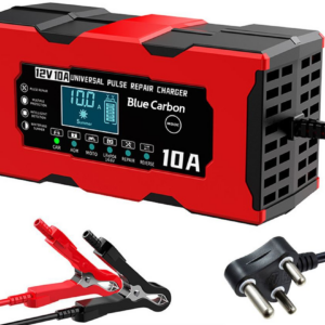 12V Car Intelligent Pulse Repair Battery Charger with LCD Screen Display